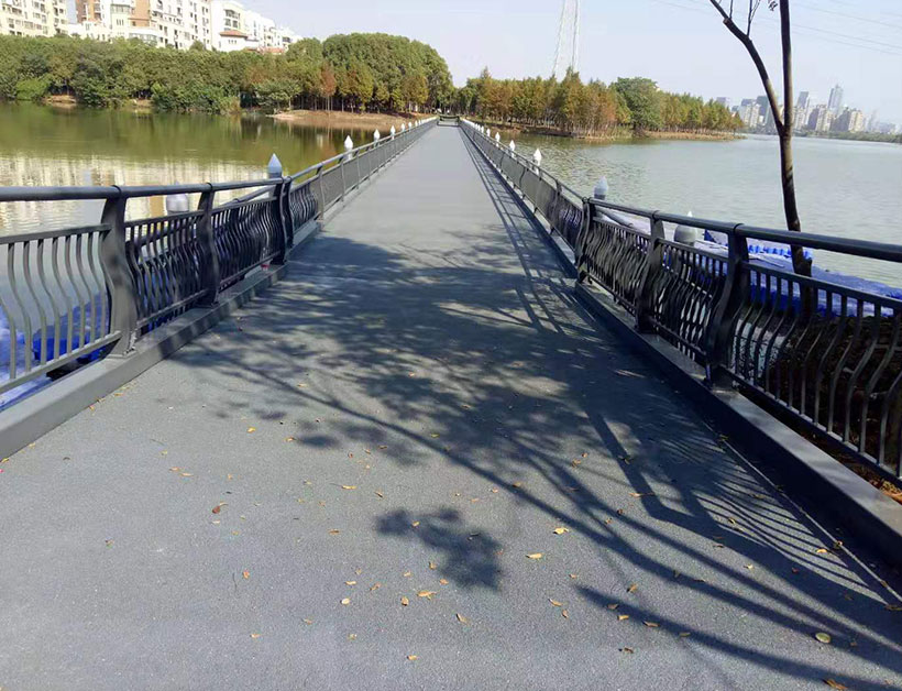 武汉金银湖浮桥